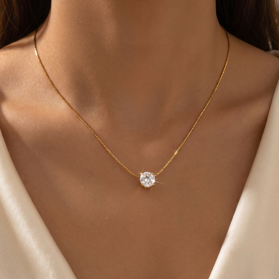 Solitaire Necklace